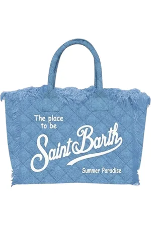 MC2 SAINT BARTH Dames, Tassen, Blauw, Maat: ONE Size