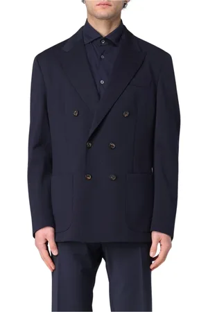 ELEVENTY Heren, Jassen, Blauw, Maat: XL