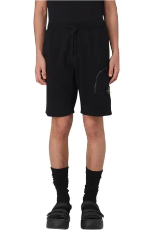 Stone Island Heren, Korte broeken, Zwart, Maat: M