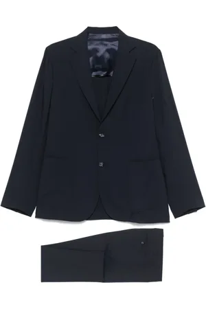 BARBA Heren, Pakken, Blauw, Maat: XL
