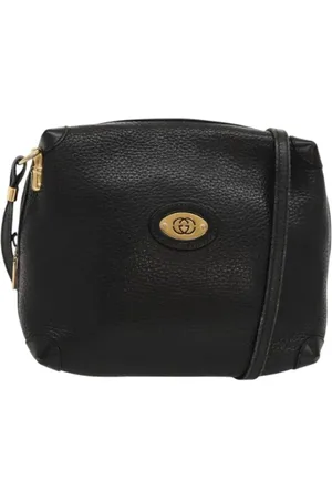 Gucci Dames, Pre-owned, Zwart, Maat: ONE Size Leer