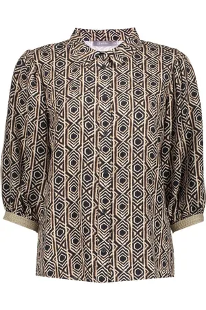 Geisha Dames, Blouses & Shirts, Veelkleurig, Maat: M