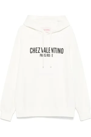 VALENTINO Heren, Sweatshirts & Hoodies, Wit, Maat: M