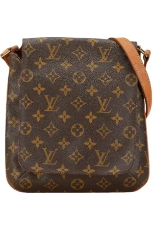 LOUIS VUITTON Dames, Pre-owned, Bruin, Maat: ONE Size Leer