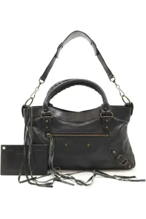 Balenciaga Dames, Pre-owned, Zwart, Maat: ONE Size Leer