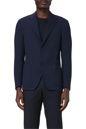 LARDINI Heren, Jassen, Blauw, Maat: 3XL