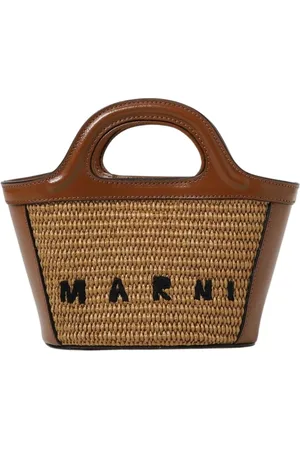 Marni Dames, Tassen, Bruin, Maat: ONE Size