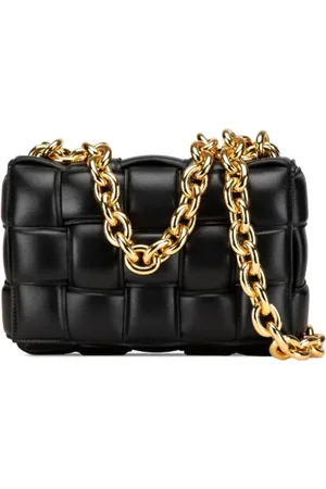 Bottega Veneta Dames, Pre-owned, Zwart, Maat: ONE Size Leer
