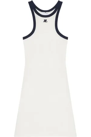Courrèges Dames, Jurken, Wit, Maat: M