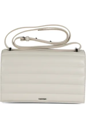 Calvin Klein Dames, Tassen, Wit, Maat: ONE Size Leer