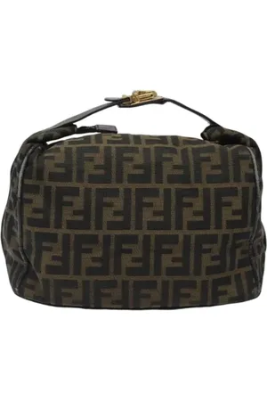 Fendi Dames, Pre-owned, Zwart, Maat: ONE Size Leer