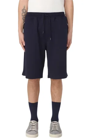Brunello Cucinelli Heren, Korte broeken, Blauw, Maat: XL Katoen