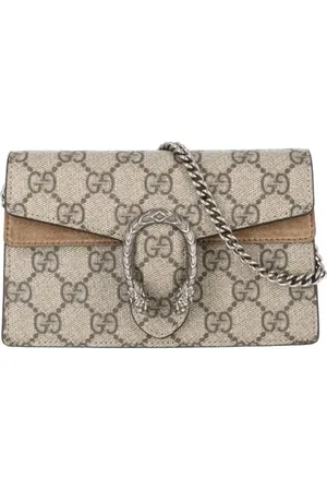 Gucci Dames, Pre-owned, Bruin, Maat: ONE Size Leer