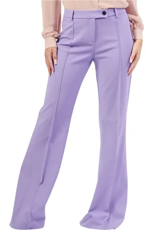 HUGO BOSS Dames, Broeken, Paars, Maat: XS