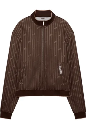 GCDS Heren, Sweatshirts & Hoodies, Bruin, Maat: S Poliester