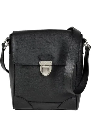 LOUIS VUITTON Dames, Pre-owned, Zwart, Maat: ONE Size Leer
