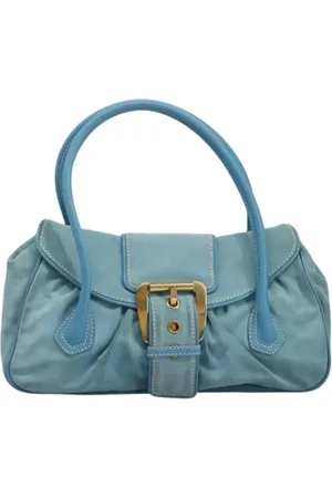 Céline Dames, Pre-owned, Blauw, Maat: ONE Size Suède