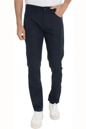 HUGO BOSS Heren, Broeken, Blauw, Maat: W30 Katoen