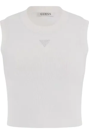 Guess Dames, Tops, Wit, Maat: M Viscose