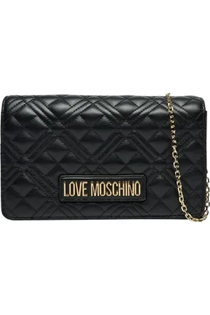 Moschino Dames, Tassen, Zwart, Maat: ONE Size Leer