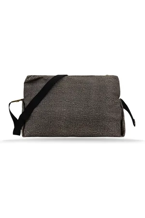 Borbonese Dames, Tassen, Grijs, Maat: ONE Size Poliester
