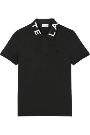 Lacoste Heren, Tops, Zwart, Maat: L Katoen