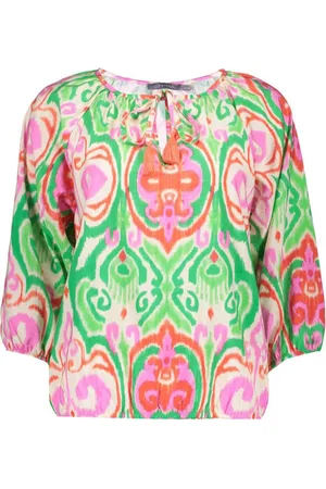 Geisha Dames, Blouses & Shirts, Veelkleurig, Maat: S Nylon