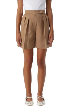 Max Mara Dames, Korte broeken, , Maat: XS Wol