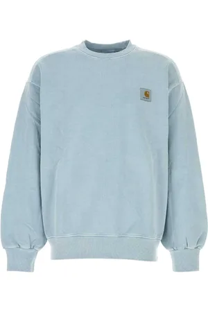 Carhartt Heren, Sweatshirts & Hoodies, Blauw, Maat: XL Katoen