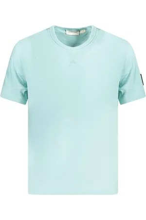 Calvin Klein Heren, Tops, Groen, Maat: S Katoen