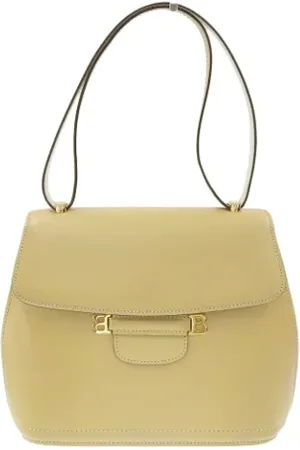 Bally Dames, Pre-owned, Geel, Maat: ONE Size Leer