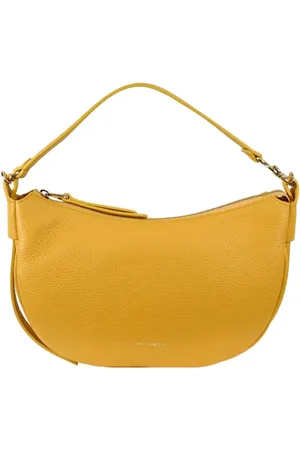 Coccinelle Dames, Tassen, Geel, Maat: ONE Size Leer