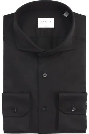 Xacus Heren, Overhemden, Zwart, Maat: 3XL