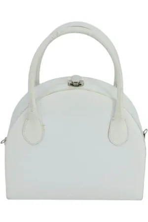Fendi Dames, Pre-owned, Wit, Maat: ONE Size Leer