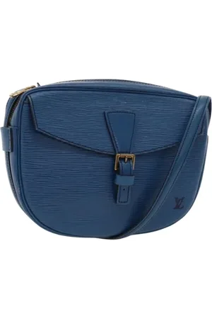 LOUIS VUITTON Dames, Pre-owned, Blauw, Maat: ONE Size Leer