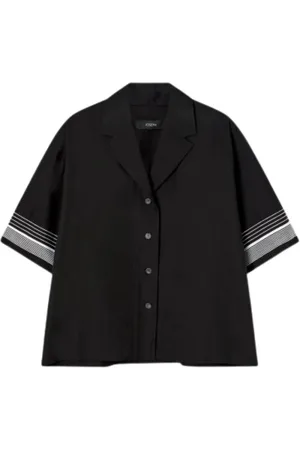 Joseph Dames, Blouses & Shirts, Zwart, Maat: L Katoen