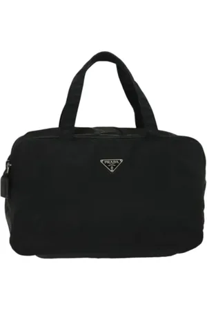 Prada Dames, Pre-owned, Zwart, Maat: ONE Size Nylon
