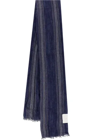 Brunello Cucinelli Heren, Accessoires, Blauw, Maat: ONE Size Linnen