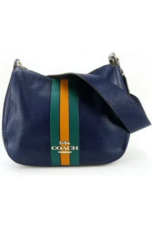 Coach Dames, Pre-owned, Blauw, Maat: ONE Size Leer