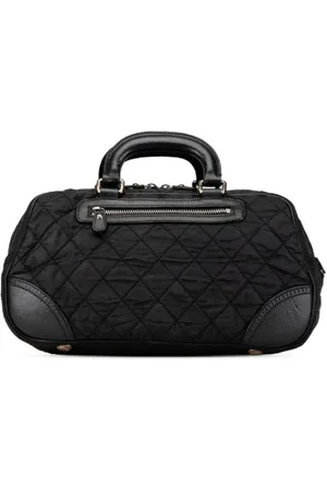 CHANEL Dames, Pre-owned, Zwart, Maat: ONE Size Leer