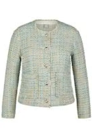 Rabe Dames, Jassen, Groen, Maat: M Tweed