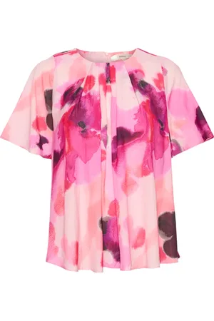 INWEAR Dames, Blouses & Shirts, Roze, Maat: XL Katoen