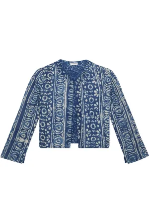 MAISON HOTEL Dames, Jassen, Blauw, Maat: L