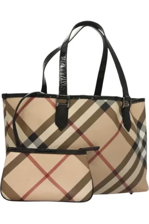 Burberry Dames, Pre-owned, , Maat: ONE Size Leer
