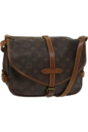 LOUIS VUITTON Dames, Pre-owned, Bruin, Maat: ONE Size Leer