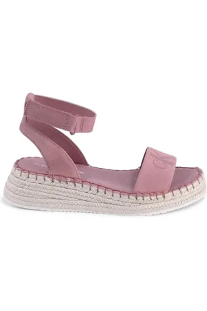 Calvin Klein Dames, Schoenen, Roze, Maat: 39 EU Leer