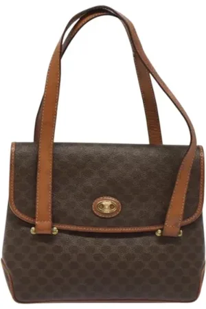 Céline Dames, Pre-owned, Bruin, Maat: ONE Size Leer