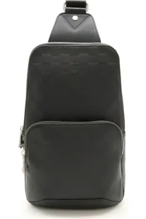 LOUIS VUITTON Dames, Pre-owned, Zwart, Maat: ONE Size Leer
