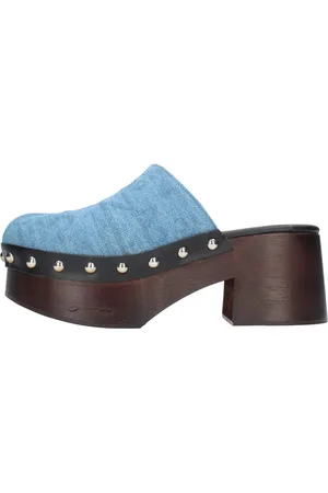 Nº21 Dames, Schoenen, Blauw, Maat: 41 EU Leer