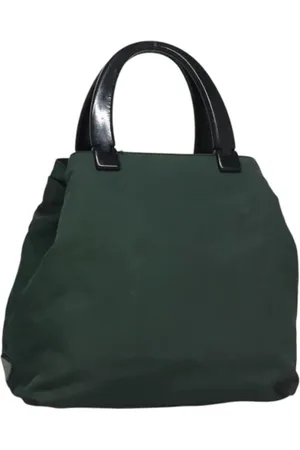 Prada Dames, Pre-owned, Groen, Maat: ONE Size Nylon